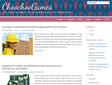 Tablet Screenshot of choochoogames.fr